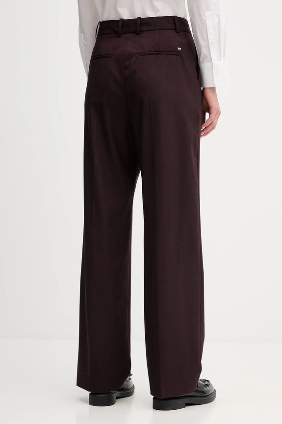 Oblečenie Nohavice Tommy Hilfiger WW0WW48358 burgundské