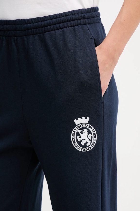 Tommy Hilfiger pantaloni de trening bleumarin UW0UW06081