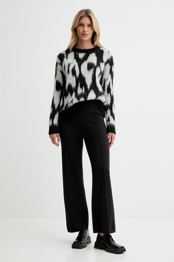 Nohavice Calvin Klein čierna LV044D368G