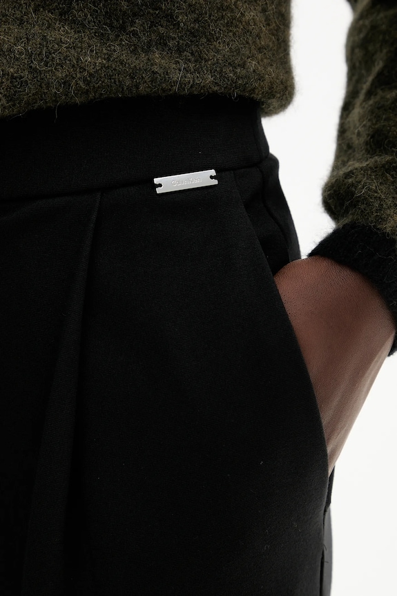 Calvin Klein pantaloni negru LV044D663G