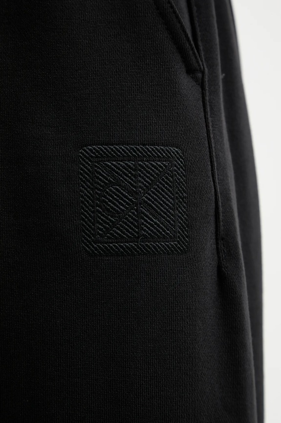 Παντελόνι φόρμας Calvin Klein LV044D205G μαύρο
