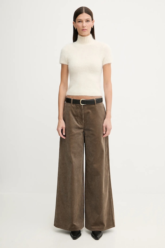 Κοτλέ παντελόνι Filippa K 31981.FK πράσινο AW25