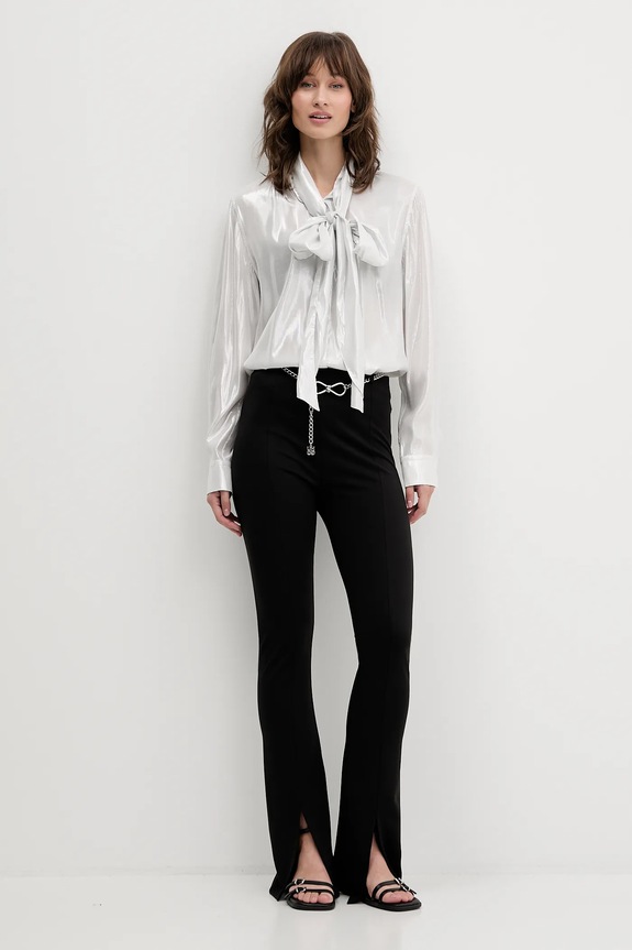 HUGO spodnie Noquetel 50546250 czarny AW25