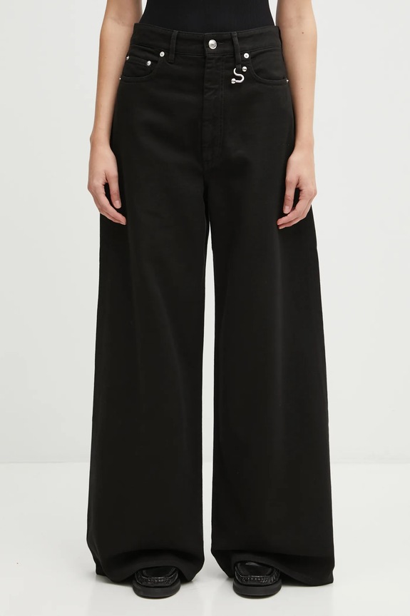 Sportmax jeans SIAMESE nero 2522136025600