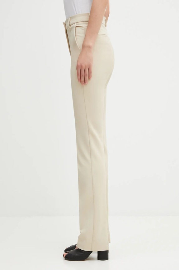 Sportmax pantaloni FETTA 2522136051600 beige AW25