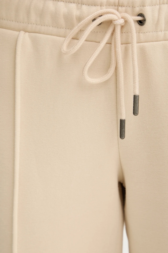 Guess Jeans spodnie dresowe beżowy W5BB04.KC811