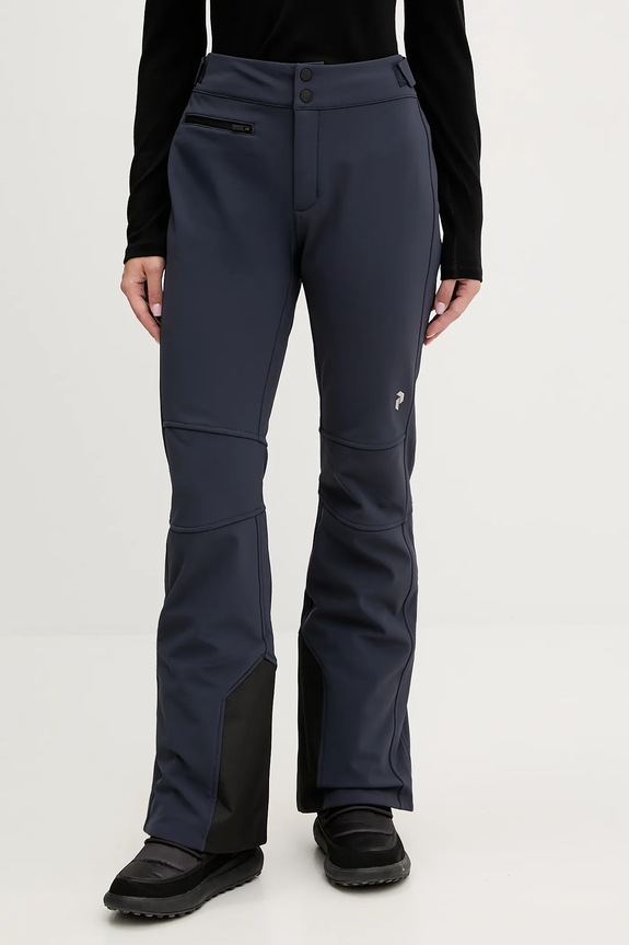 Lyžařské kalhoty Peak Performance látka námořnická modř G80475