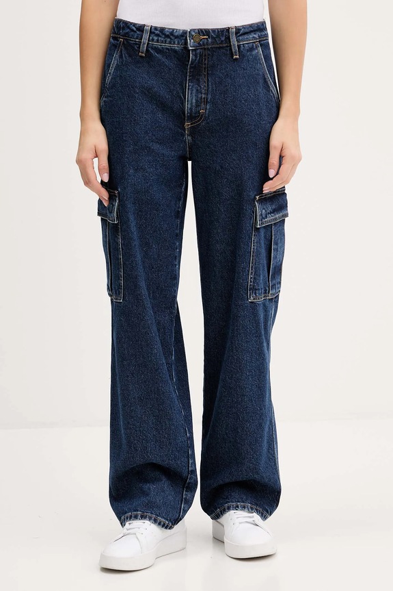 Rifle Guess Jeans Planet friendly tmavomodrá W5RA1R.D5M41