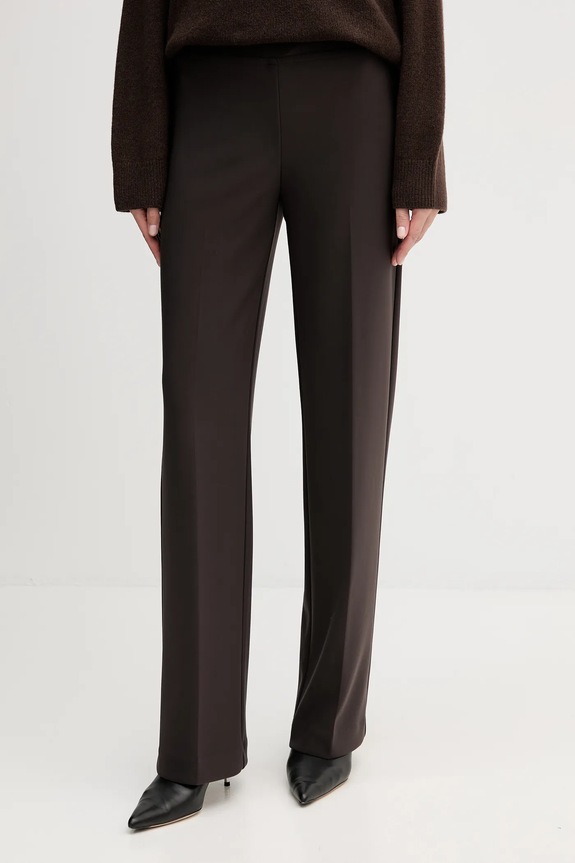 Joseph Ribkoff spodnie z elastanem brązowy 153088F25