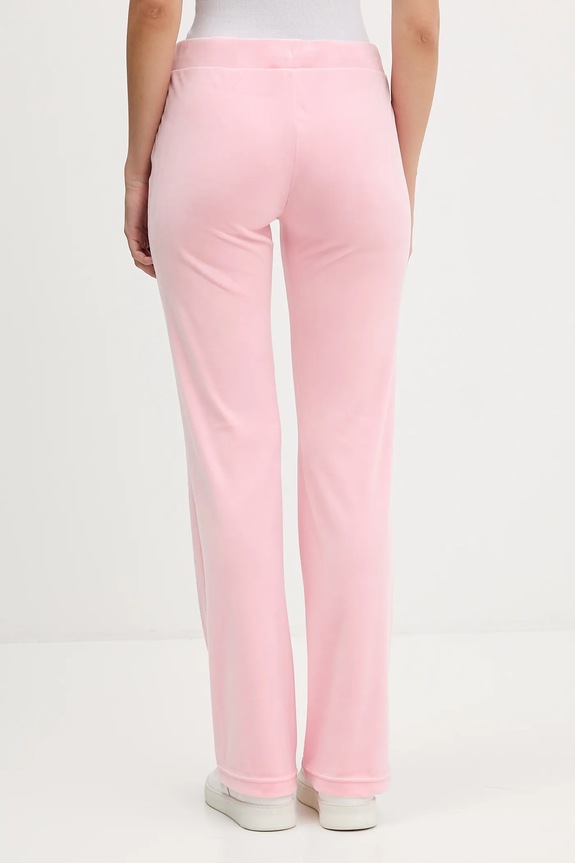 Ruházat Juicy Couture velúr melegítőnadrág JCWBJ225311 rózsaszín