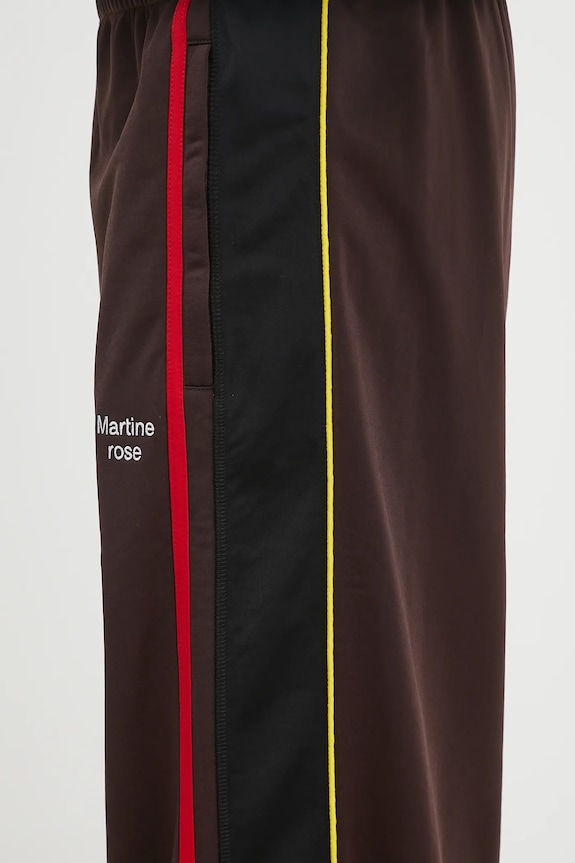 Martine Rose trousers Wide Leg Trackpant brown 167JT12722