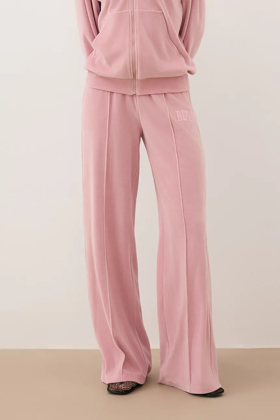 Bizuu pantaloni da tuta in velluto VELORINA VELORINA.ROZOWY rosa AW25