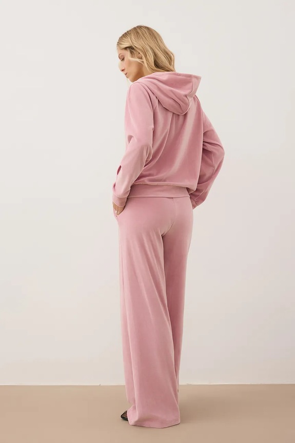 Bizuu pantaloni da tuta in velluto VELORINA VELORINA.ROZOWY rosa