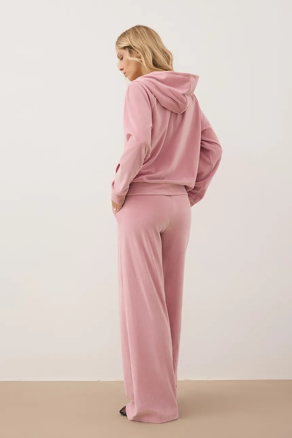 Bizuu pantaloni da tuta in velluto VELORINA VELORINA.ROZOWY rosa