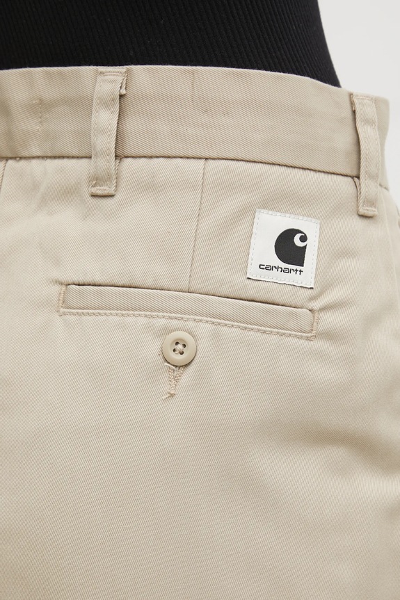 Carhartt WIP trousers W' Omak Pant beige I035682.G102