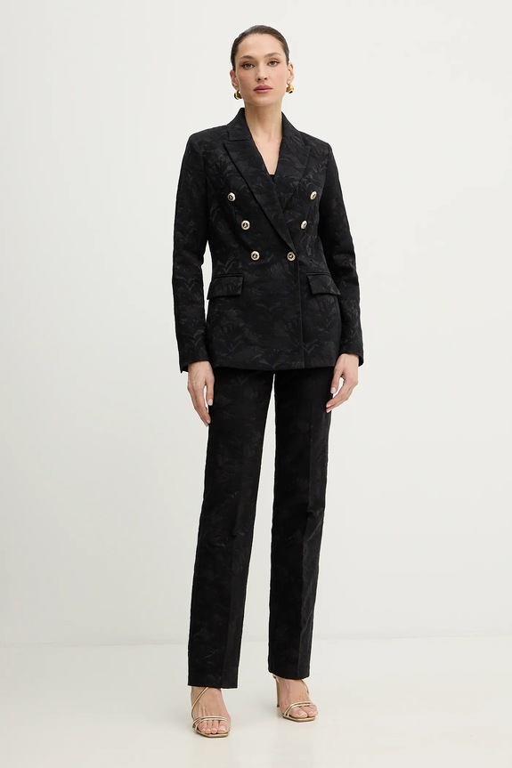 Morgan pantaloni PFILA.F negru SS26
