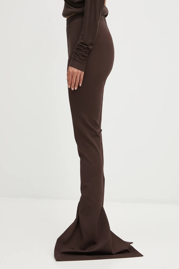 Rick Owens Lilies spodnie Carmen LI02E3331.JCVS brązowy AW25