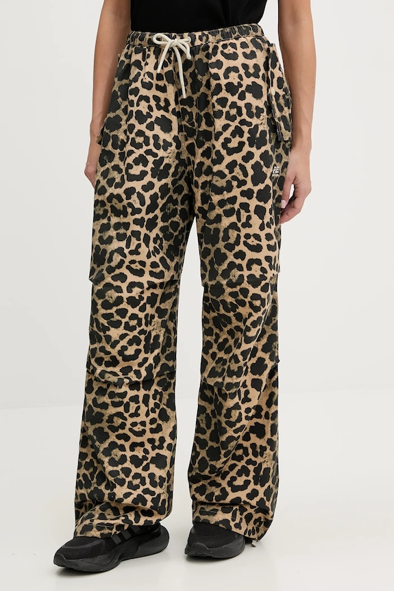 P.E Nation pantaloni de bumbac bumbac maro 253P147