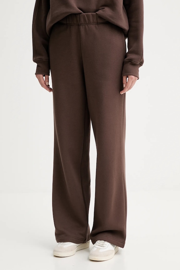 Спортивні штани MUUV. MUUV..x.Answear трикотаж коричневий DRES.PROSTA.NOGAW.RAIZ
