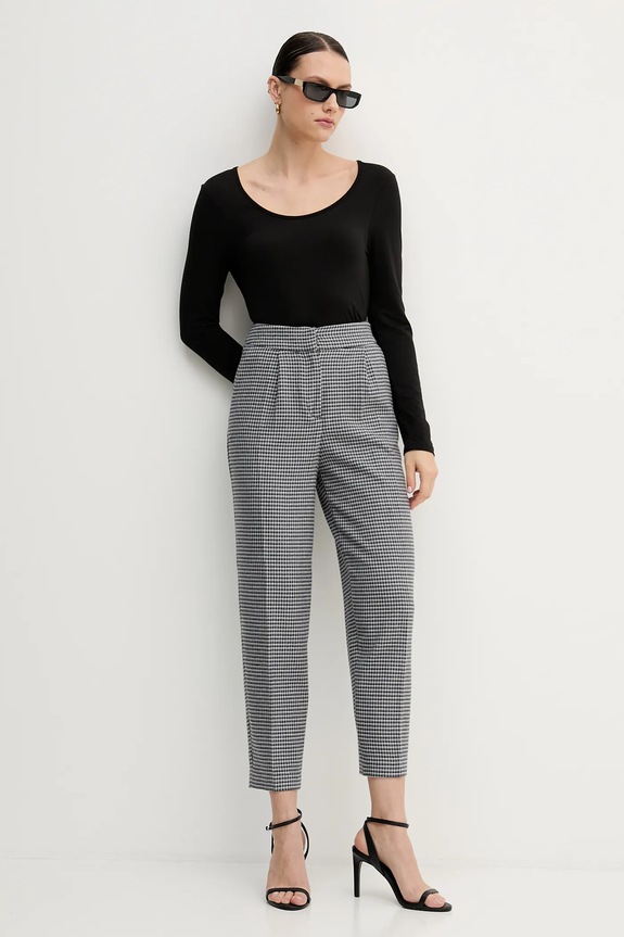 United Colors of Benetton pantaloni 44BWDF0AE nero AW25