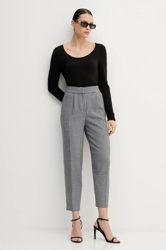United Colors of Benetton pantaloni 44BWDF0AE nero AW25