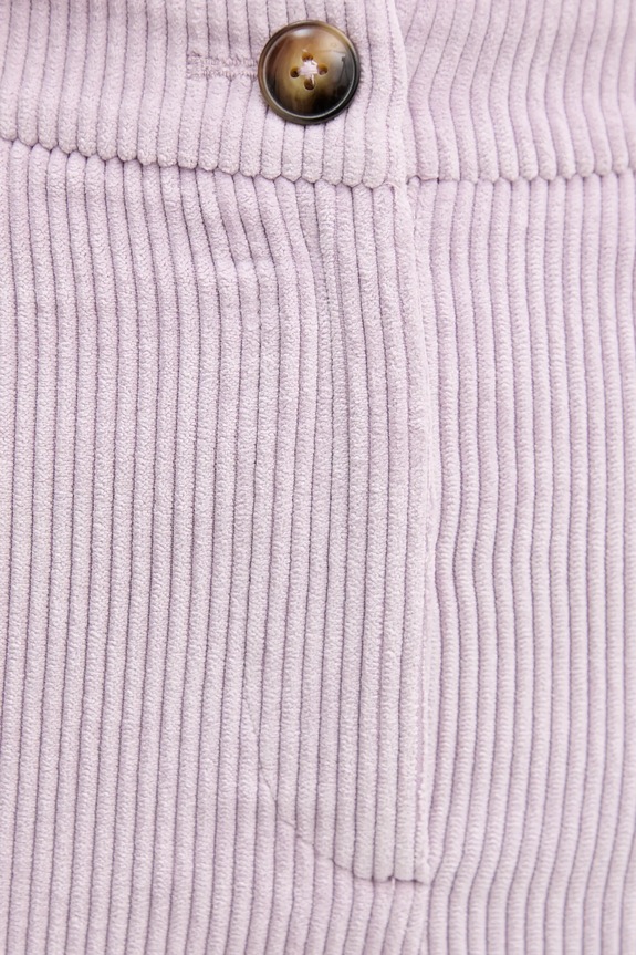 Κοτλέ παντελόνι United Colors of Benetton μωβ 4Q5GDF0AI