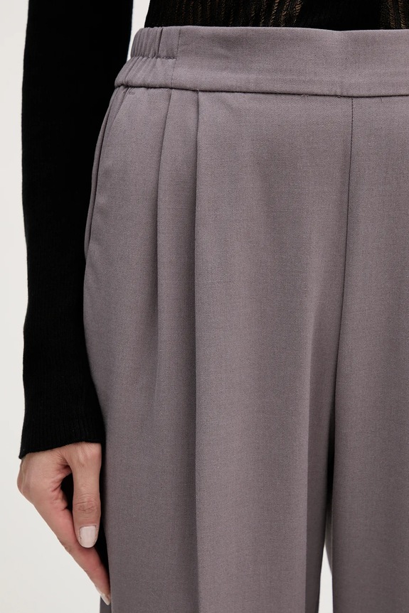 Sisley pantaloni grigio 41YPLF043