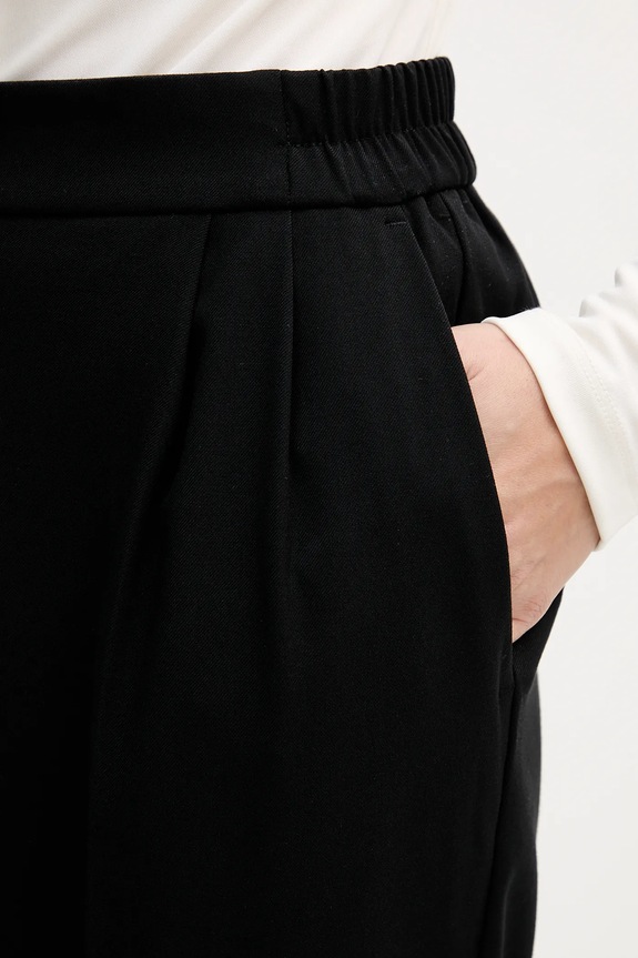 Sisley pantaloni nero 41YPLF043