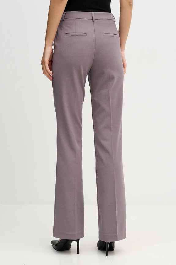 Îmbrăcăminte Sisley pantaloni din lână 41YPLF083 violet