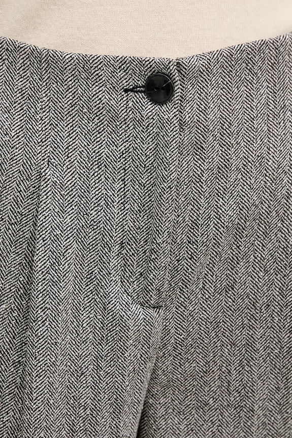 Sisley nadrág fekete 4D12LF07V