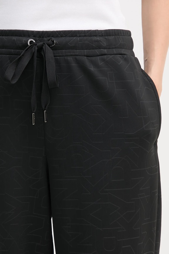 Dkny pantaloni de trening KNIT PANTS negru P5MF6CSD