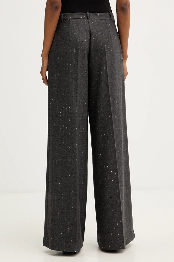 Odzież Haveone spodnie garniturowe damskie PGE.P065 szary