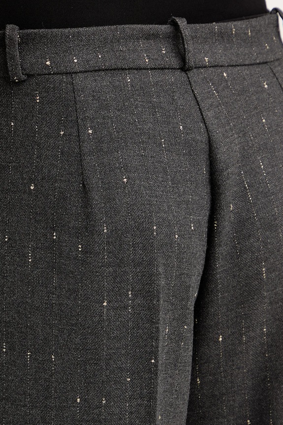 Haveone spodnie garniturowe damskie szary PGE.P065