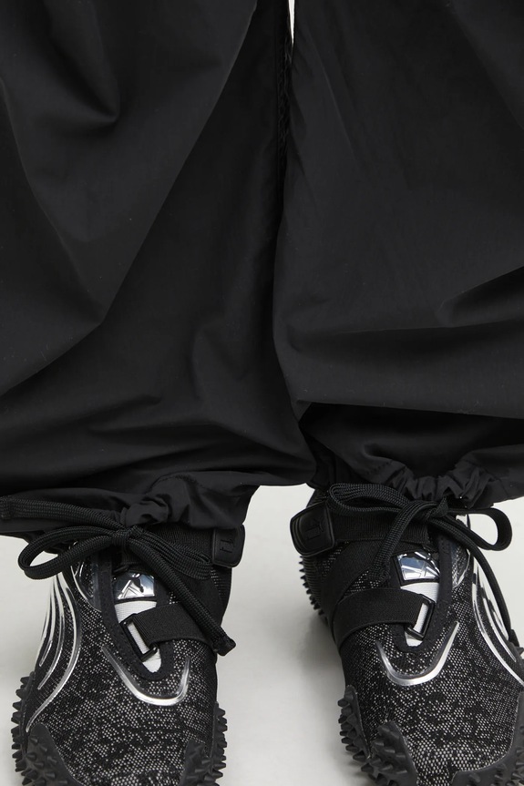 A Bathing Ape pantaloni Crystal Stone Bape Logo Army Pants 001PTL302004L nero