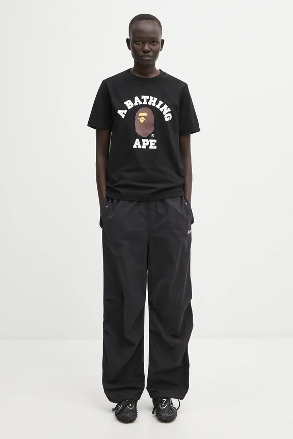 A Bathing Ape pantaloni Crystal Stone Bape Logo Army Pants 001PTL302004L