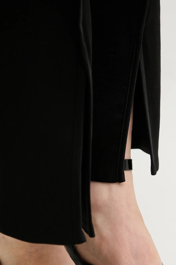 Nanushka pantaloni RATANA negru NW25FWPA29199