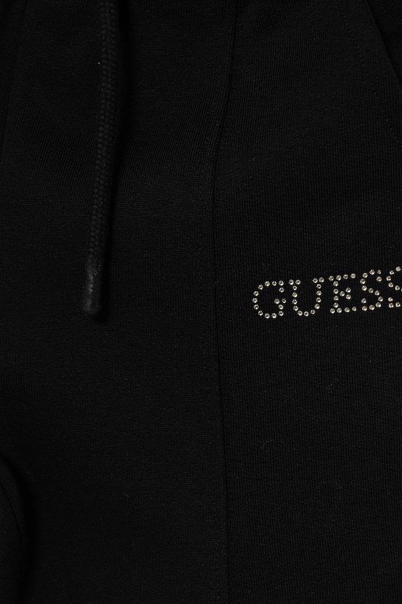 Dievča Detské bavlnené tepláky Guess J5YQ17.KAV34.9BYA čierna