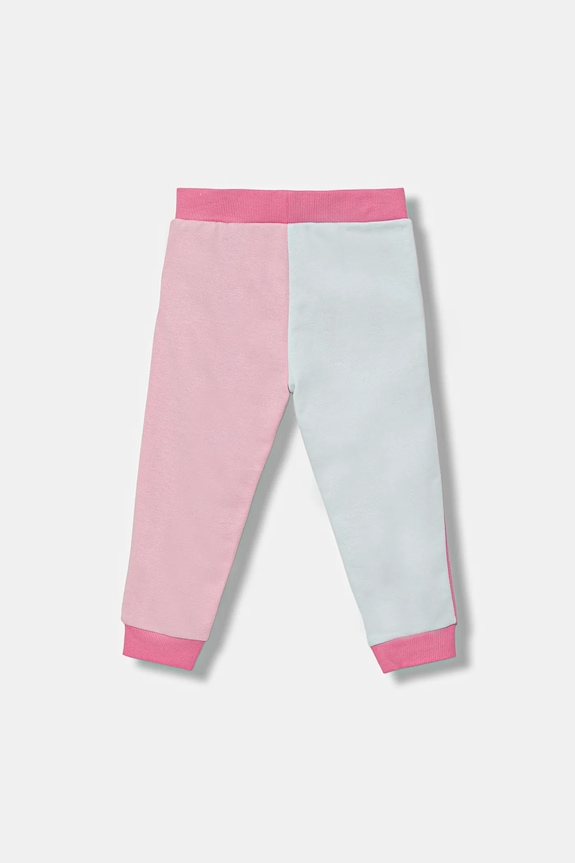 Dječji pamučni donji dio trenirke Guess K5YQ11.KA6R4.9BYA roza AW25