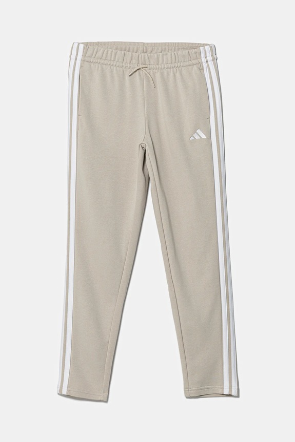 adidas pantaloni de trening pentru copii KB7305 bej AW25