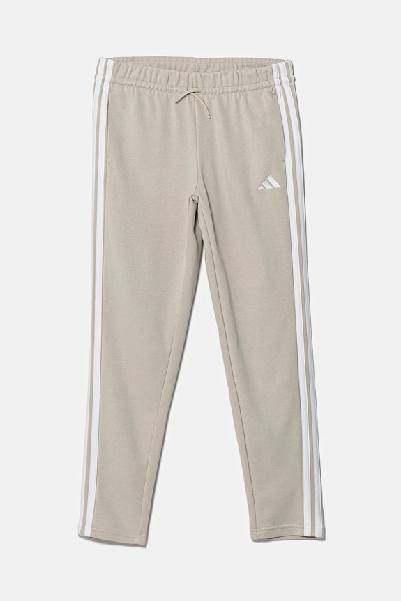 adidas pantaloni de trening pentru copii KB7305 bej AW25