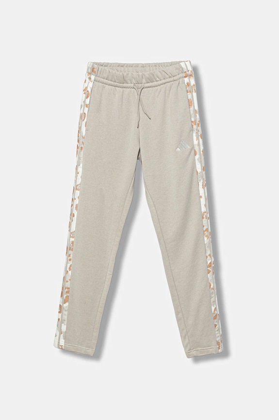 adidas pantaloni de trening pentru copii KC5416 gri AW25