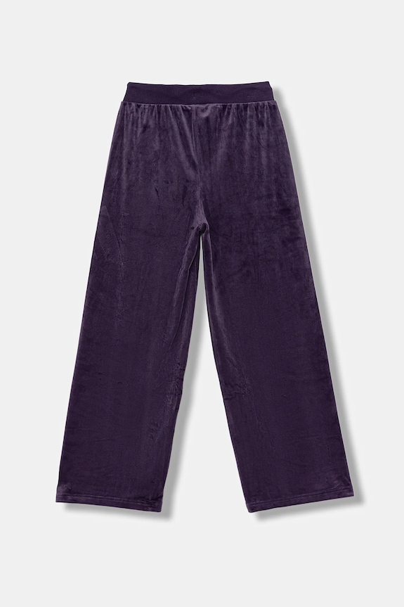 Κοριτσίστικα Παιδικό βελούδινο παντελόνι φόρμας adidas JW2440 μωβ