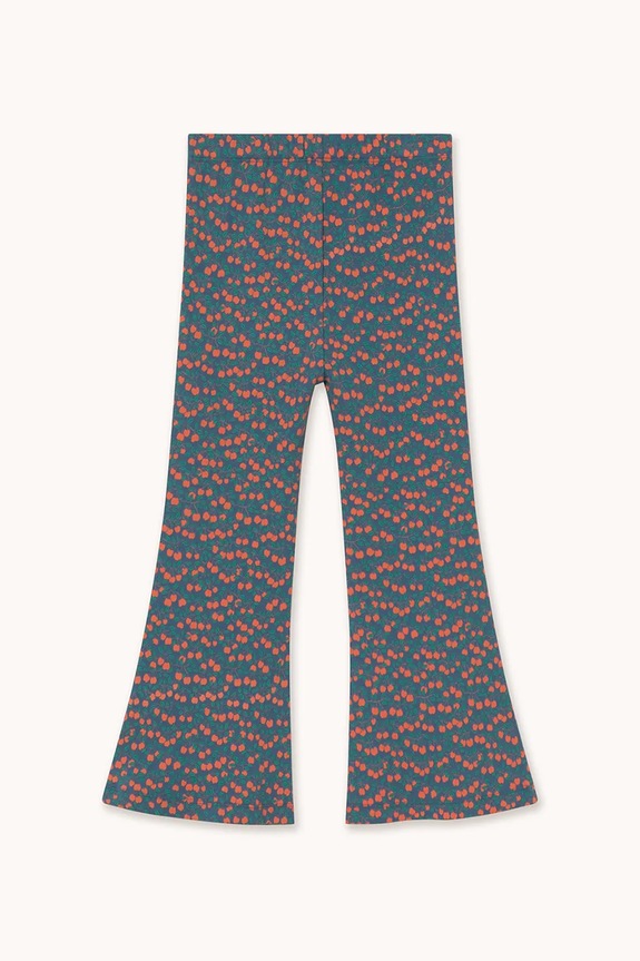 Dziewczynka Tinycottons spodnie dziecięce MINI APPLES RIB PANT AW25.229 niebieski
