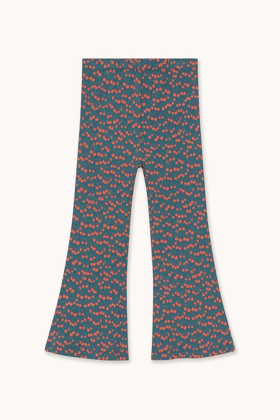 Dziewczynka Tinycottons spodnie dziecięce MINI APPLES RIB PANT AW25.229 niebieski
