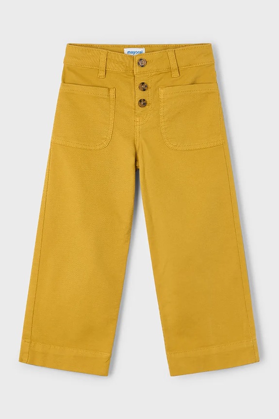Mayoral pantaloni 4576.6J.Mini.9BYA galben AW25