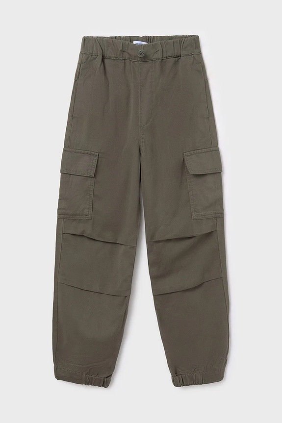 Mayoral pantaloni copii 7575.8D.Junior.9BYA verde AW25