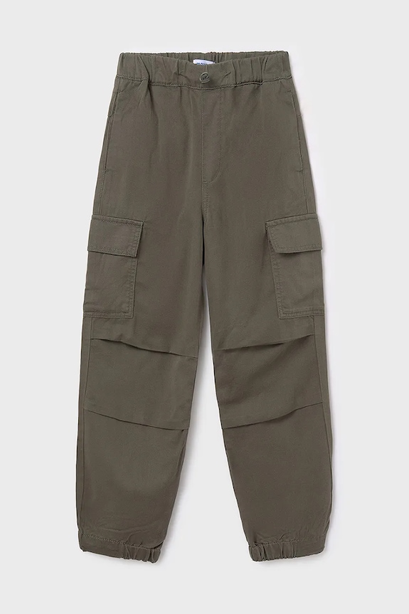 Mayoral pantaloni copii 7575.8D.Junior.9BYA verde AW25