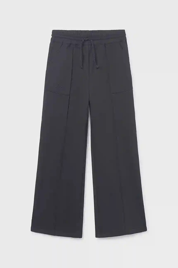 Mayoral spodnie dziecięce wide leg z regulacją czarny 7579.8F.Junior.9BYA