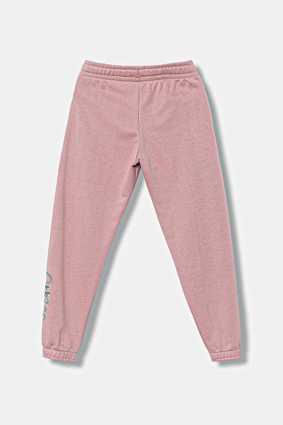 Puma spodnie dresowe dziecięce TWEENERVERSE Sweatpants TR G 688507 różowy AW25