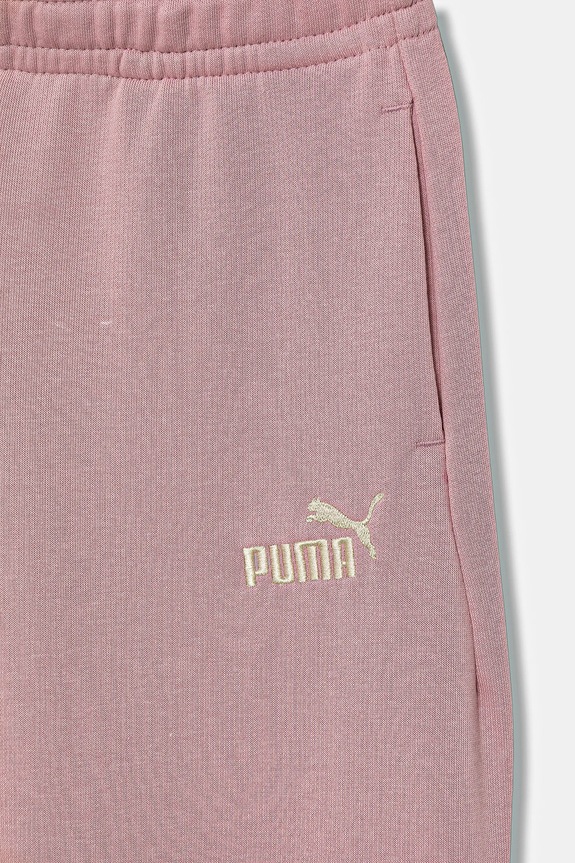 Dziewczynka Puma spodnie dresowe dziecięce TWEENERVERSE Sweatpants TR G 688507 różowy